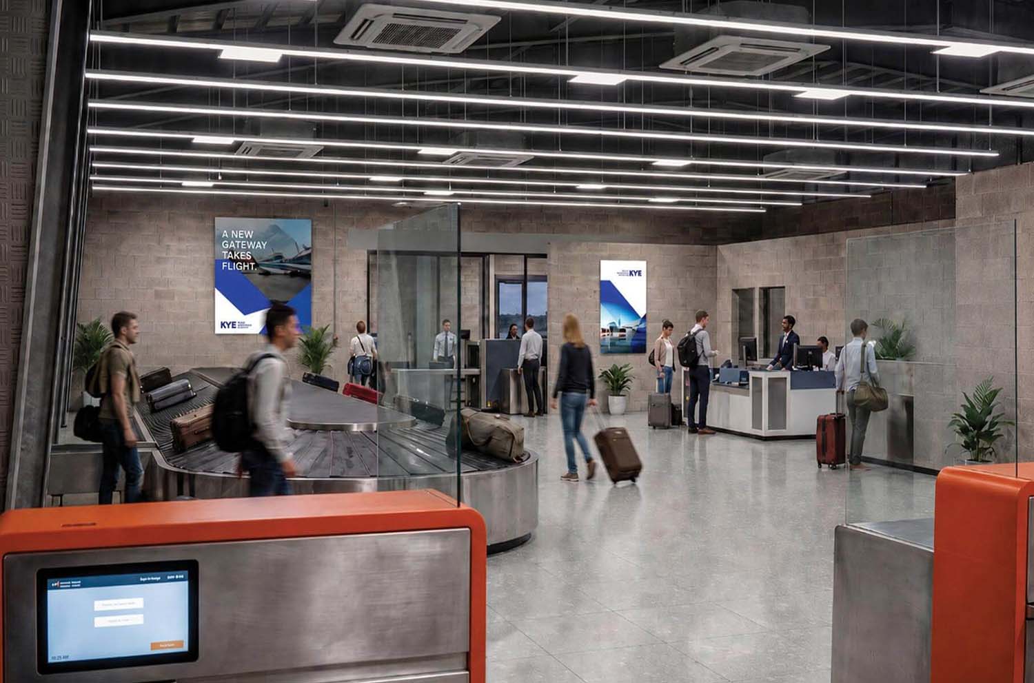 Future KYE passenger lounge